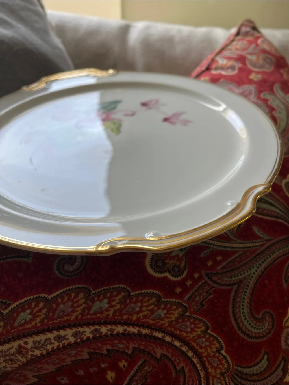 Vintage Porcelain Noritake Cake Plate Platter Excellent Condition